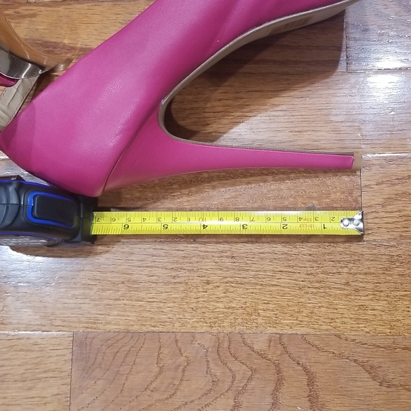 Raspberry Platform Pumps  size 10 - Picture 10 of 10